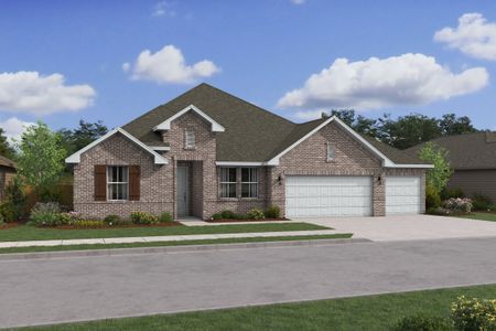 New construction Single-Family house 111 Roebuck Ln, New Waverly, TX 77358 plan Glasgow - image