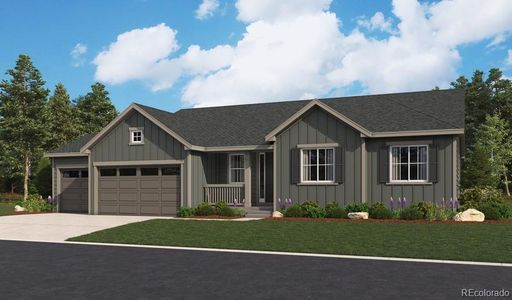 New construction Single-Family house 5725 Pleasant View Dr, Castle Rock, CO 80108 - image
