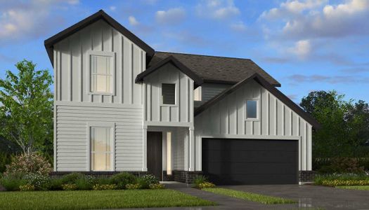 New construction Single-Family house 9509 Boathouse Dr, Austin, TX 78744 plan Citron - image