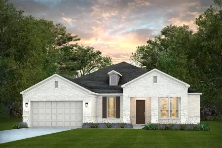 New construction Single-Family house 701 Silver Spur Blvd, Georgetown, TX 78633 plan Stardom - image