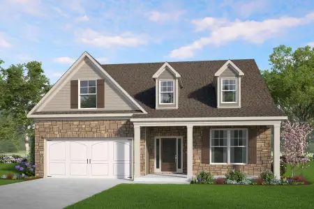 New construction Single-Family house 5655 Chickory Dr, Flowery Branch, GA 30542 plan Lancaster - image 2