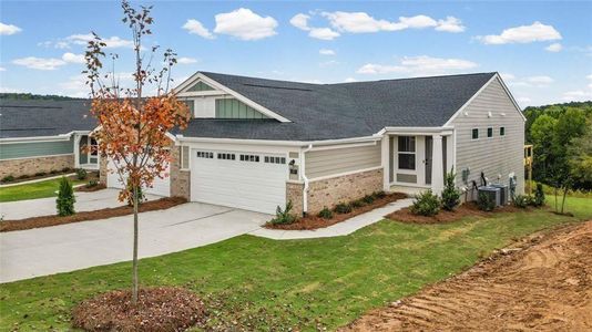 New construction Townhouse house 37 Village Dr, Unit 29B, Dawsonville, GA 30534 plan Wembley - image