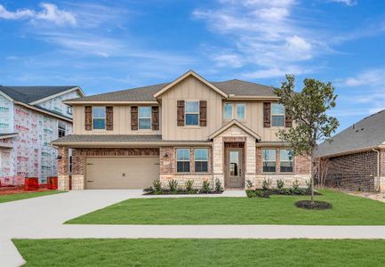 New construction Single-Family house 1002 Ashcroft Ln, Justin, TX 76247 plan Stirling - image