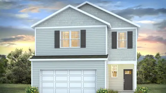 New construction Single-Family house 3360 Royal Star Ln, Florence, SC 29501 plan Manning - image