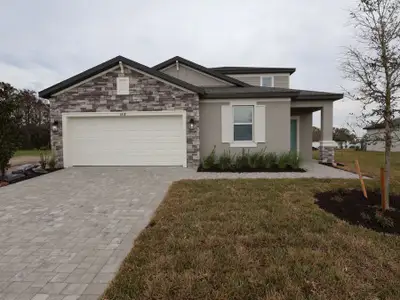 New construction Single-Family house 4418 Outhaul Run, Palmetto, FL 34221 plan Cocoa - image