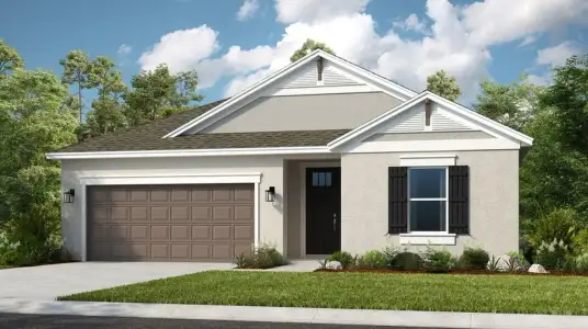New construction Single-Family house 389 Se Ranch Oak Cir, Port St. Lucie, FL 34984 plan Grenada - image