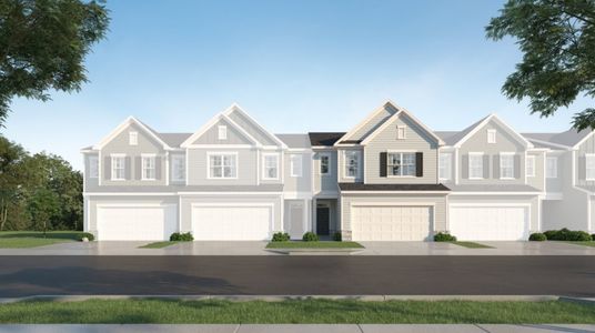 New construction Townhouse house 235 Shingle Oak Rd, Rolesville, NC 27587 Coleman- photo 0