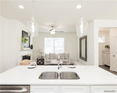 New construction Townhouse house 259 Barracks Wy, Unit 876, Hoschton, GA 30548 plan Glen - image