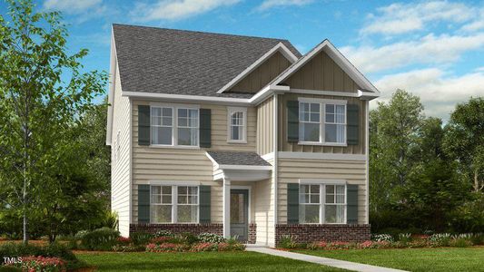 New construction Single-Family house 1252 Hardin Hill Ln, Knightdale, NC 27545 Charleston- photo 0