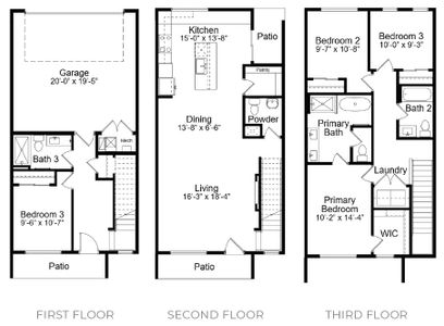 New construction Townhouse house 12 Ascent Trl, Englewood, CO 80112 plan Kelly - image 4