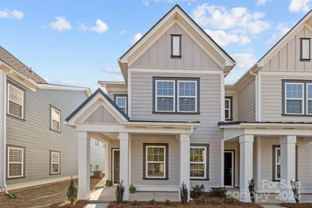 New construction Townhouse house 4021 Crooked Spruce Court, Matthews, NC 28105 Duplex- photo 0