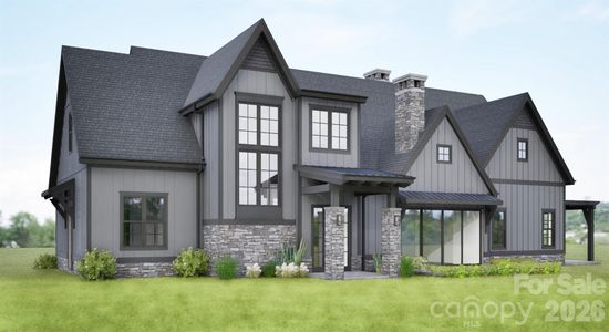 New construction Single-Family house 190 Blackberry Inn Rd, Unit 1, Weaverville, NC 28787 - image