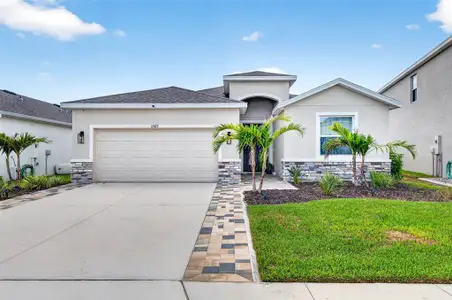 New construction Single-Family house 12473 Dora Trl, Parrish, FL 34219 plan Lantana - image
