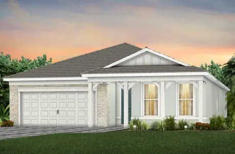 New construction Single-Family house 1205 Haven Cir, Unit Palmary 30, Vero Beach, FL 32960 - image