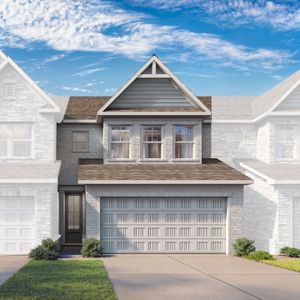 New construction Townhouse house 70 Shoal Ct, Winder, GA 30680 plan The Marion A - image