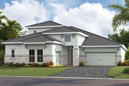 New construction Single-Family house 11307 Longleaf Pines Blvd, Sarasota, FL 34241 - image