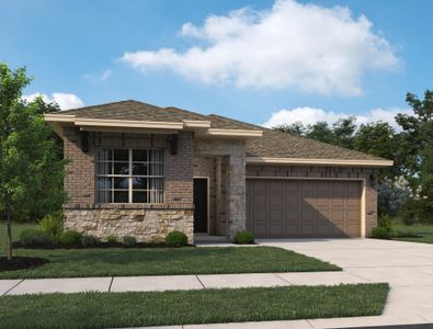 New construction Single-Family house 304 Juniper Pass Dr, Brookshire, TX 77423 plan Travis - image
