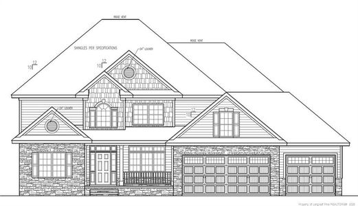 New construction Single-Family house 1939 Thomas Wood Dr, Fayetteville, NC 28306 - image