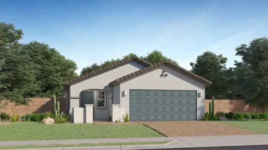 New construction Single-Family house 4542 S 232Nd Dr, Buckeye, AZ 85326 plan Solana Plan 3078 - image