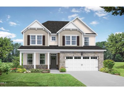 New construction Single-Family house 316 Longleaf Gln, Zebulon, NC 27597 plan The Willow D - image