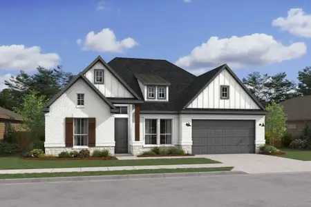 New construction Single-Family house 1222 Tenuta Dr, Fate, TX 75087 plan Geneva - image