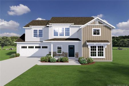 New construction Single-Family house 269 Bourbon St, Raeford, NC 28376 - image