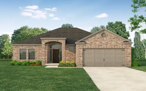 New construction Single-Family house 11032 Ondrea Ln, Willis, TX 77318 plan Maverick - image 1