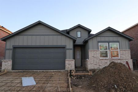 New construction Single-Family house 1345 Espada Street, Fort Worth, TX 76052 Rayburn- photo 0