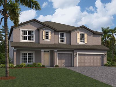 New construction Single-Family house 7244 Notched Pine Bend, Wesley Chapel, FL 33545 - photo 0