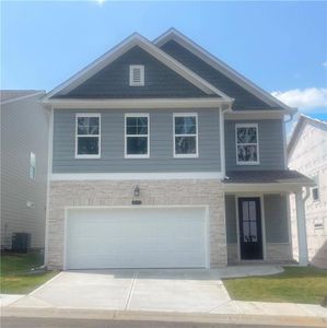 New construction Single-Family house 4671 Black Onyx Path, Kennesaw, GA 30144 The Gavin F- photo 0