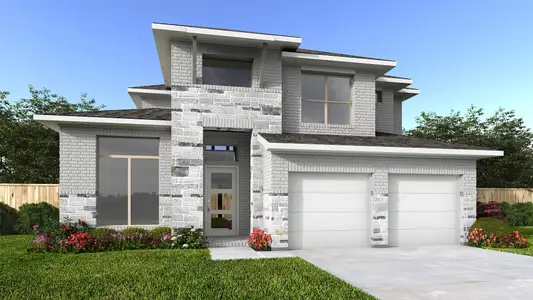 New construction Single-Family house 1300 Pansy Trl, Georgetown, TX 78628 plan 2796W - image