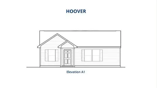 New construction Single-Family house 225 Dana Dr, Lufkin, TX 75901 plan Hoover - image