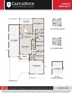 New construction Single-Family house Buckeye, AZ 85326 plan Marana - image
