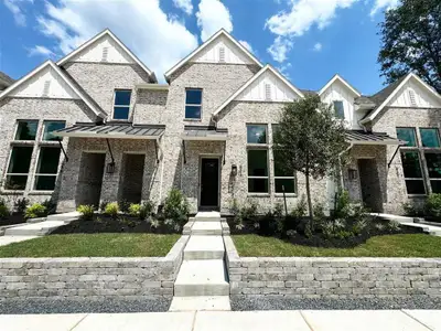 New construction Townhouse house 563 Cypress Valley Avenue, Montgomery, TX 77316 Ashford- photo 0