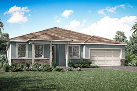 New construction Single-Family house 18150 Wellspring Ct, Venice, FL 34293 plan Red Rock - image