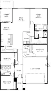New construction Single-Family house 18565 W Manzanita Dr, Waddell, AZ 85355 plan Arlo - image