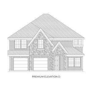 New construction Single-Family house 2701 Champion Wy, Celina, TX 75009 plan Princeton 2F-EW - image