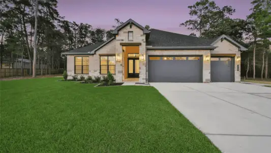 New construction Single-Family house 352 Louvenia Ct, Pinehurst, TX 77362 plan Amalfi - image
