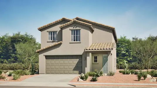 New construction Single-Family house 13015 E Black Stilt Dr, Tucson, AZ 85747 plan Jeffry - image