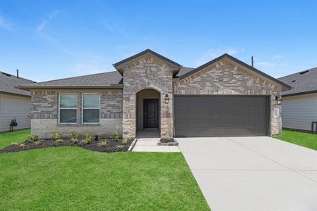 New construction Single-Family house 1311 Star Grass Ln, Iowa Colony, TX 77583 The Kingston- photo 0