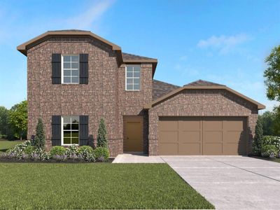 New construction Single-Family house 1225 Tierra Blanca Dr, Fort Worth, TX 76247 MIDLAND- photo 0 0