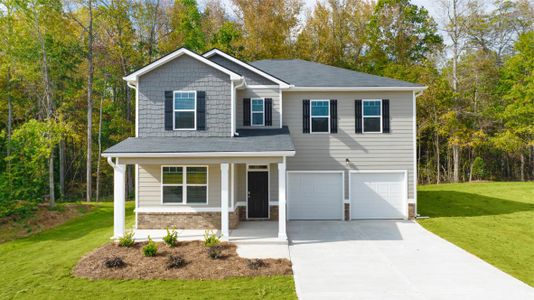 New construction Single-Family house 8 Hampton Locust Grove Rd, Hampton, GA 30228 plan Dennis - image