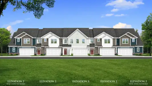 New construction Townhouse house 495 Bethpage Pl, Greenville, SC 29609 plan Lochlan - image