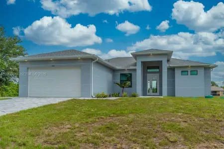 New construction Single-Family house 5054 Benton St, Lehigh Acres, FL 33971 - image