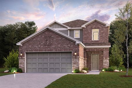 New construction Single-Family house 11918 Wisteria Meadows Drive, Willis, TX 77318 HAMPTON- photo 0