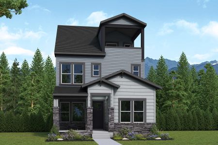 New construction Single-Family house 6703 Knapp Dr, Colorado Springs, CO 80924 plan The Edward - image