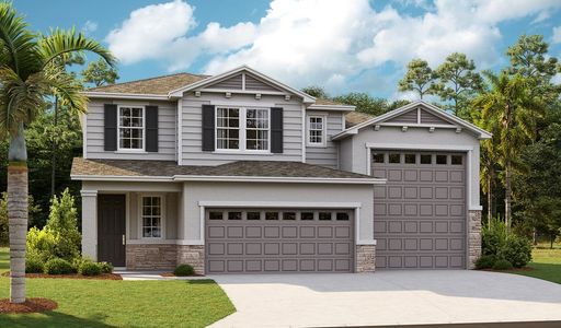 New construction Single-Family house 86 Waterstone Lp, Tavares, FL 32778 plan Zinc - image