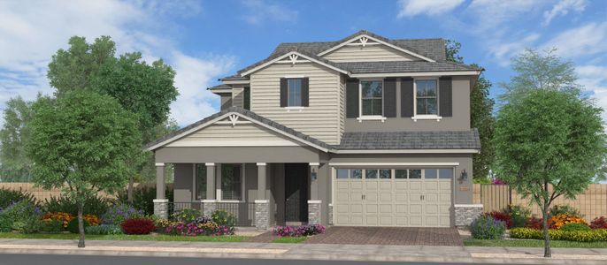 New construction Single-Family house 15662 W Andora St, Surprise, AZ 85379 plan Twin Peaks - image