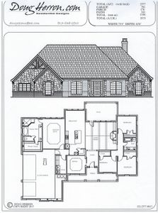 New construction Single-Family house 2750 Agnes Cir, Springtown, TX 76082 plan 132-2377-0817 - image