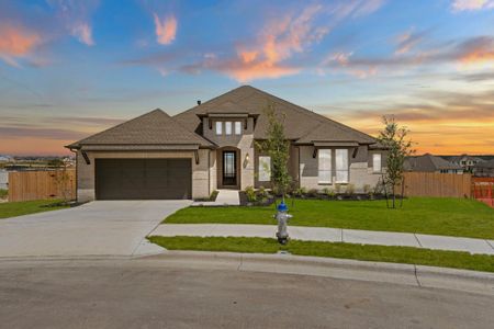 New construction Single-Family house 101 Uphill Dr, Liberty Hill, TX 78642 plan Hamilton - image